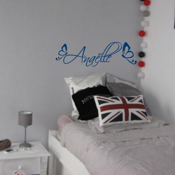 Example of wall stickers: Anaëlle Papillons
